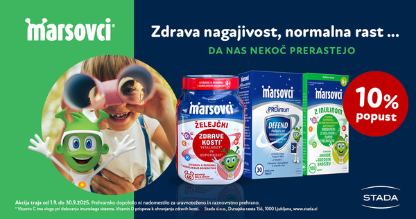 Marsovci - prehranska dopolnila za otroke so vam na voljo 10% ugodneje. - Slika 1