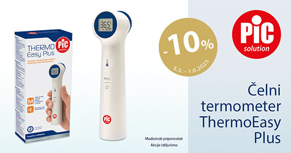 PiC ThermoEasy Plus brezkontaktni termometer vam je na voljo 10% ugodneje