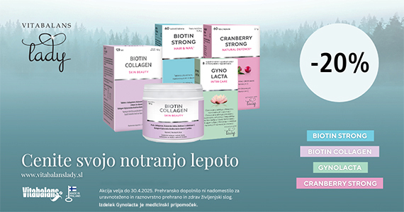 Izdelki Vitabalans Lady so vam na voljo 20% ugodneje. - Slika 1