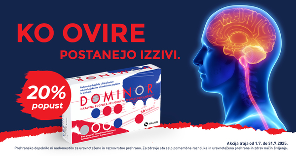 Dominor kapsule so vam na voljo 20% ugodneje