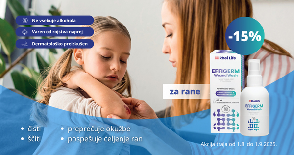 Izdelki Effigerm so vam na voljo 20% ugodneje.