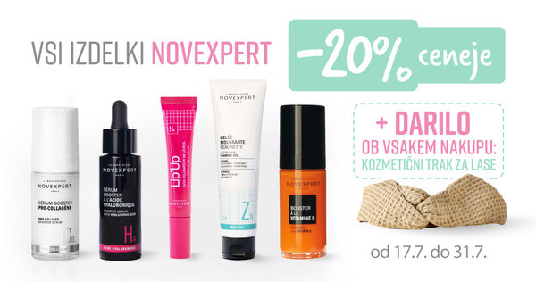 Vsi izdelki Novexpert so vam na voljo 20% ugodneje. - Slika 1