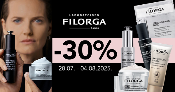 Filorga vam je na voljo 30% ugodneje.