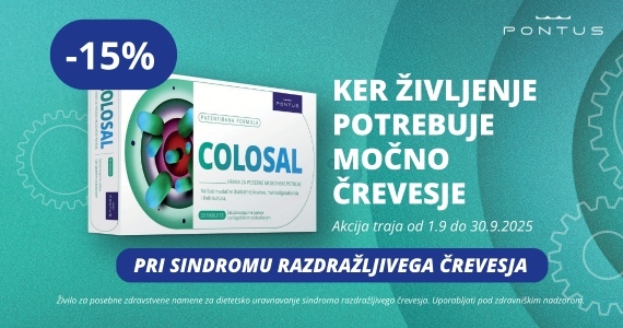 Colosal vam je na voljo 15% ugodneje.