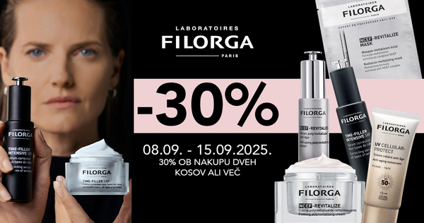 Ob nakupu 2 ali več izdelkov Filorga prejmete 30% popust. - Slika 1