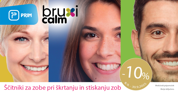 Vsi ščitniki za zobe Bruxicalm so vam na voljo 10% ugodneje. - Slika 1