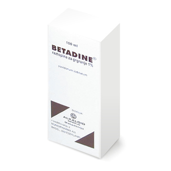 BETADINE 10 mg/ml, raztopina za grgranje (100 ml)