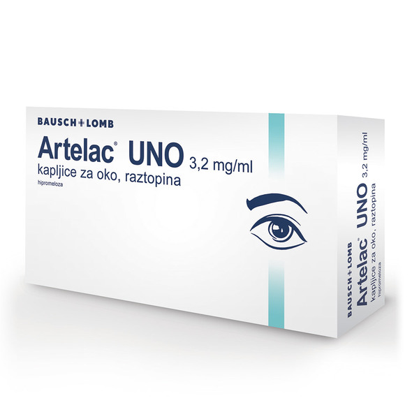 Artelac UNO 3,2 mg/ml, enoodmerne kapljice za oko (30 x 0,6 ml)