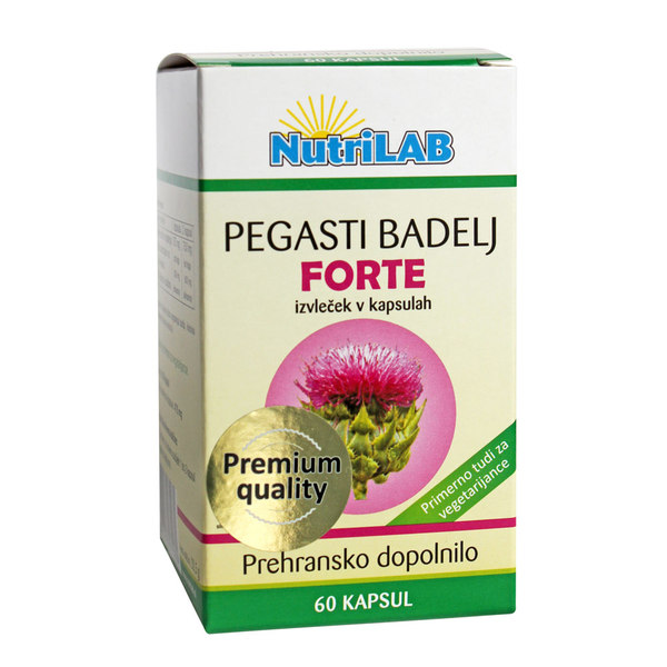 Nutrilab Pegasti badelj Forte, kapsule