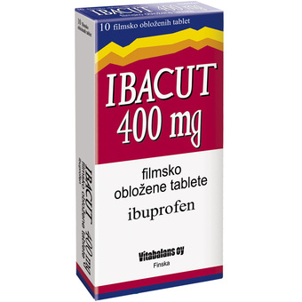 Ibacut 400 mg Vitabalans, filmsko obložene tablete (10 tablet)