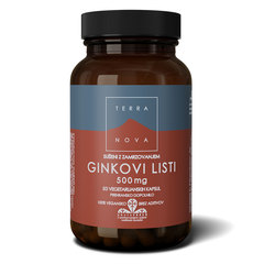 Terranova Ginkovi listi, kapsule (50 kapsul)