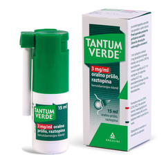 Tantum Verde 3 mg/ml oralno pršilo, raztopina (15 ml)