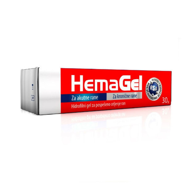 HemaGel, gel za rane 30 g