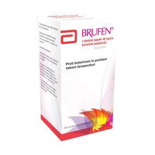 Brufen z okusom jagode 40 mg/ml, peroralna suspenzija (200 ml)