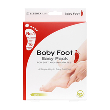 Baby foot, nogavice za trdo kožo na stopalih - univerzalna velikost (1 par)