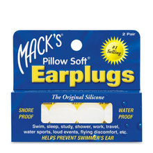 Mack's Pillow Soft, silikonski ušesni zamaški - 2 para