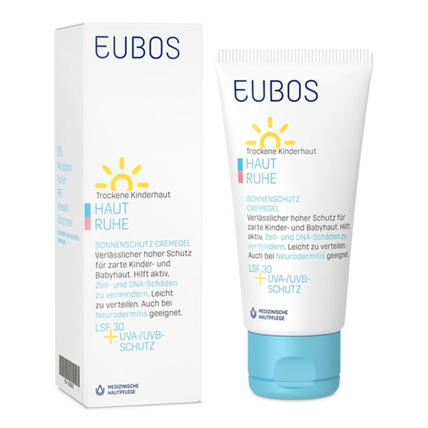 Eubos Haut Ruhe Sun, gel krema za zaščito pred soncem ZF30+ (50 ml)