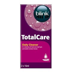 Total care, raztopina za čiščenje leč (2 x 15 ml)