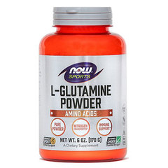  L-glutamin NOW Sports, prah