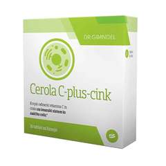 Cerola C plus cink, tablete za lizanje (16 tablet)