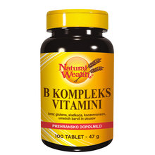 B-kompleks vitamini, tablete