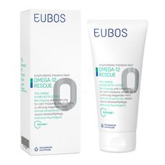 Eubos 12% Omega 3-6-9 Hydro Activ, pomirjujoč losjon za telo (200 ml)