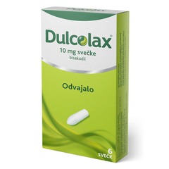 Dulcolax 10 mg, svečke (6 svečk)