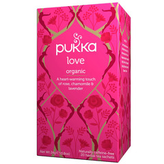 Pukka love, organski čaj za ljubezen (20 vrečk)