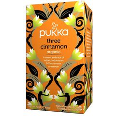 Pukka three cinnamon, organski čaj (20 vrečk)