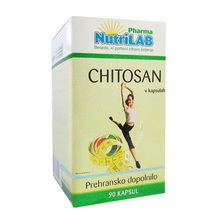 Nutrilab Chitosan, kapsule (90 kapsul)