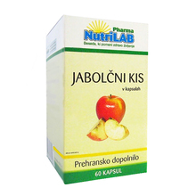 Nutrilab Jabolčni kis, kapsule (60 kapsul)