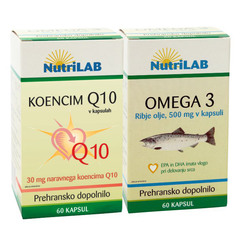 Nutrilab Koencim Q10 + Omega 3