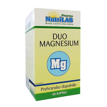 Nutrilab Duo Magnesium, kapsule (60 kapsul)