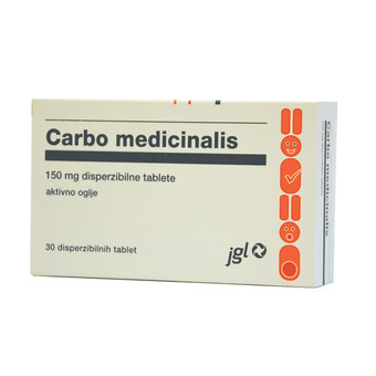 carbo medicinalis aktivno oglje