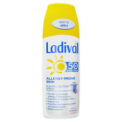 Ladival, pršilo za zaščito pred soncem za kožo nagnjeno k alergijam - ZF 50 (150 ml)