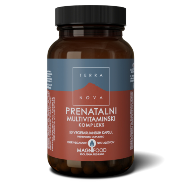 Terranova Prenatalni multivitaminski kompleks, kapsule (50 kapsul)
