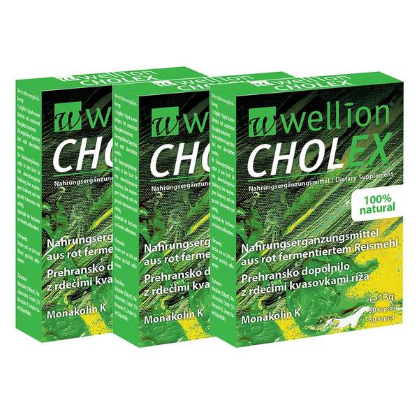Wellion Cholex, kapsule - paket