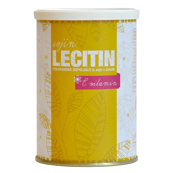 Upina sojin lecitin z E vitaminom, zrnca (180 g)