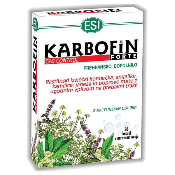 Karbofin Forte, kapsule (30 kapsul)