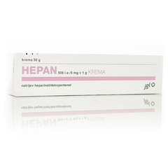 Hepan 500 i.e./5 mg v 1g, krema (50 g)