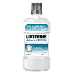 Listerine Advanced White, ustna voda - 250 ml