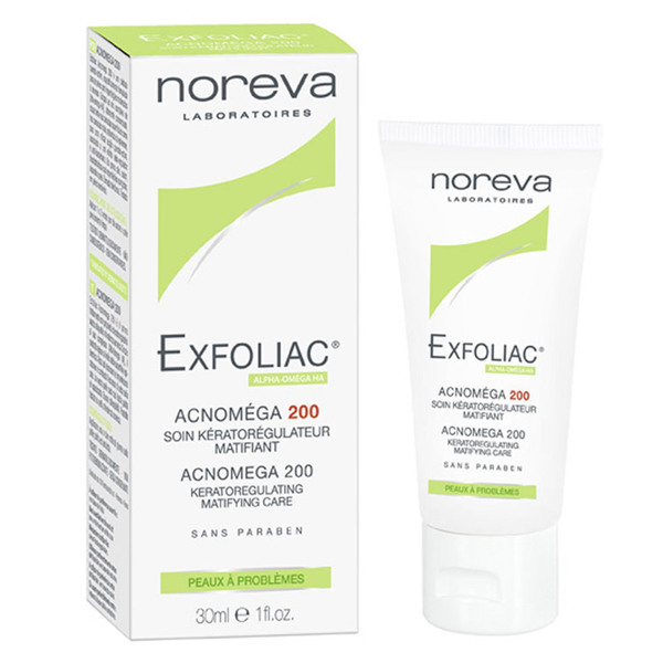 Exfoliac Noreva Acnomega 200, krema (30 ml)