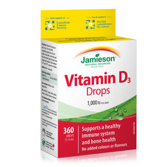 Jamieson Vitamin-D 25 μg 1000 IE, kapljice (11,4 ml)