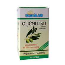 Nutrilab Oljčni listi, kapsule