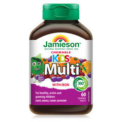 Jamieson MultiVitamini in Minerali bomboni za otroke