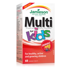 Jamieson MultiVitamini in Minerali bomboni za otroke
