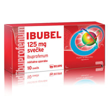 Ibubel 125 mg, svečke