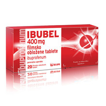 Ibubel 400 mg, 20 filmsko obloženih tablet