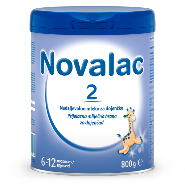 Novalac 2, nadaljevalno mleko za dojenčke - 800 g