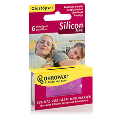 Ohropax Silicon, silikonski čepki za ušesa (6 čepkov)